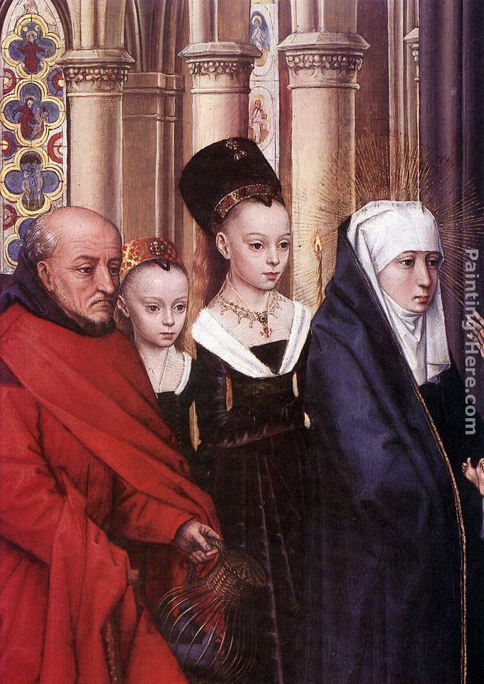Hans Memling The Presentation in the Temple [detail 1]